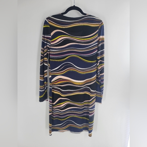 Diane Von Furstenberg Multicolor Striped Mini Dress - Picture 2 of 4